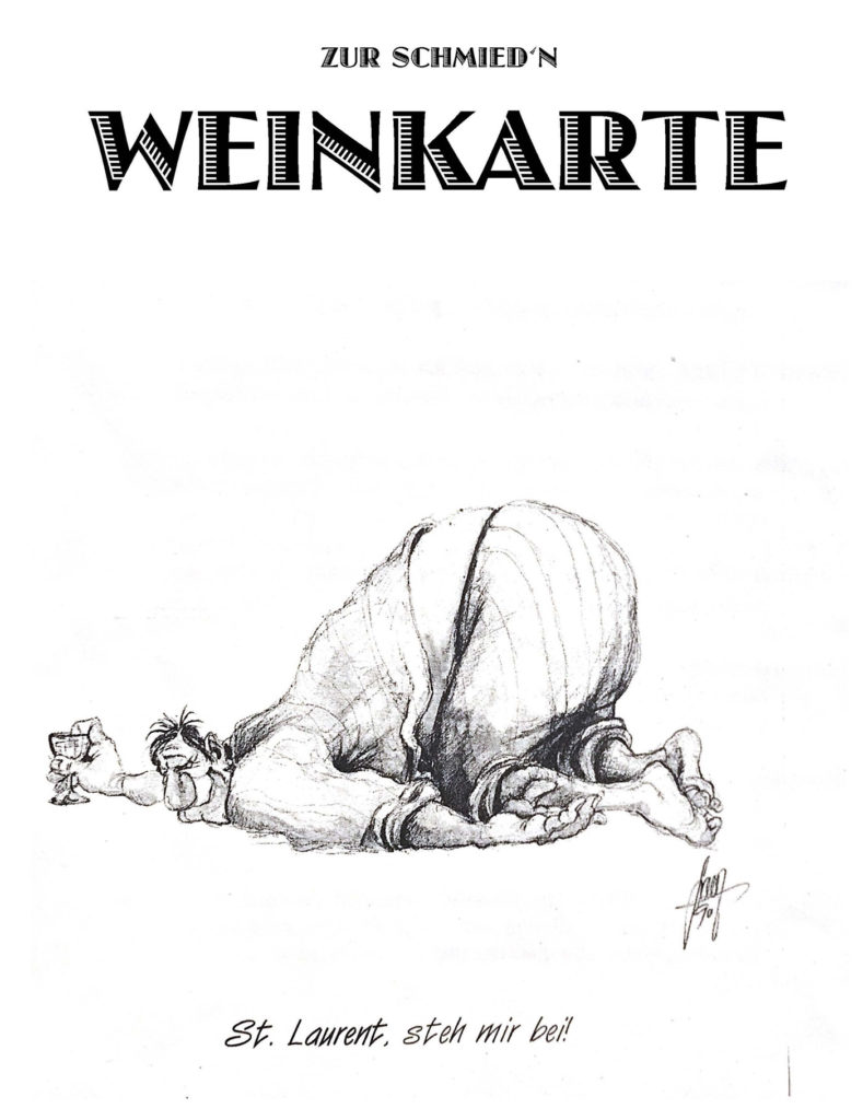 Weinkarte